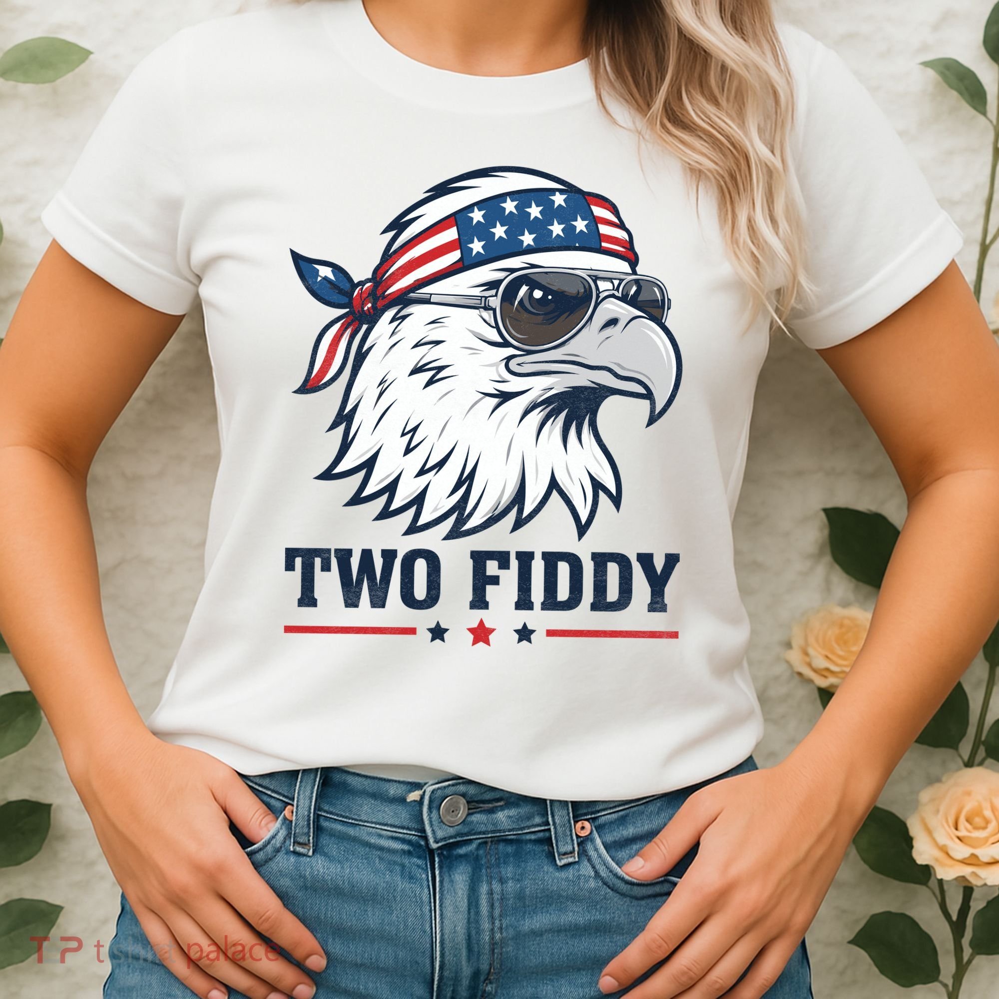 Two Fiddy American Eagle 250th Anniversary 250 Years Women's T-Shirt