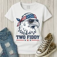 Two Fiddy American Eagle 250th Anniversary 250 Years Women's T-Shirt thumb 3