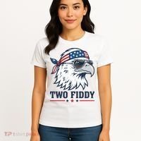 Two Fiddy American Eagle 250th Anniversary 250 Years Women's T-Shirt thumb 4