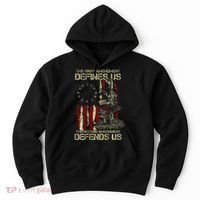 The First Amendment Defines Us American Flag Hoodie thumb 0