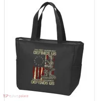 The First Amendment Defines Us American Flag Tote Bag thumb 3