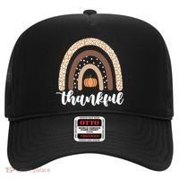 Thankful Fall Autumn Pumpkin Rainbow Hat thumb 0