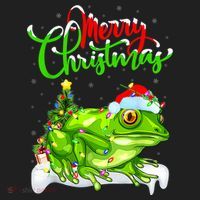 Tree Frog Animal Lover Xmas Lighting Tree Frog Christmas Women's Sweatshirt thumb 2