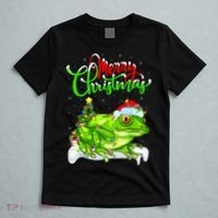 Tree Frog Animal Lover Xmas Lighting Tree Frog Christmas T-Shirt thumb 5