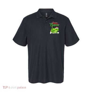 Tree Frog Animal Lover Xmas Lighting Tree Frog Christmas Polo