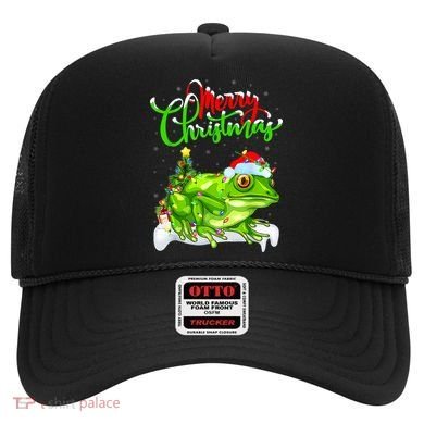 Tree Frog Animal Lover Xmas Lighting Tree Frog Christmas Hat