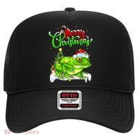 Tree Frog Animal Lover Xmas Lighting Tree Frog Christmas Hat thumb 0