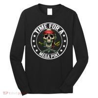 Time For A Mega Pint Long Sleeve Shirt thumb 0