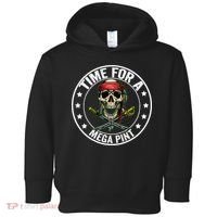 Time For A Mega Pint Toddler Hoodie thumb 0