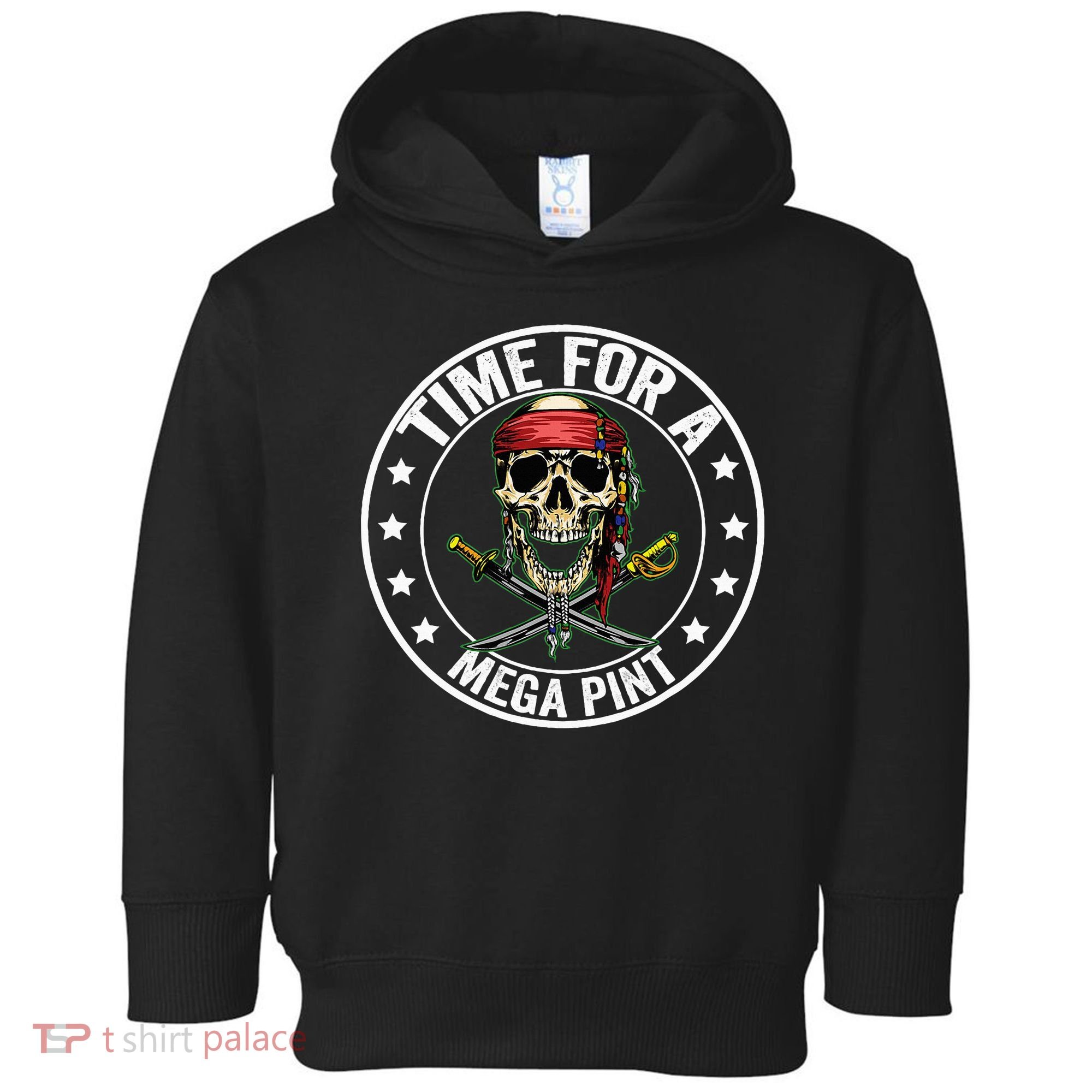 Time For A Mega Pint Toddler Hoodie