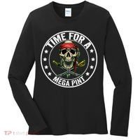 Time For A Mega Pint Women's Long Sleeve Shirt thumb 0