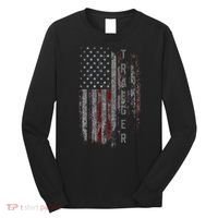 Traeger Family American Flag Long Sleeve Shirt thumb 0