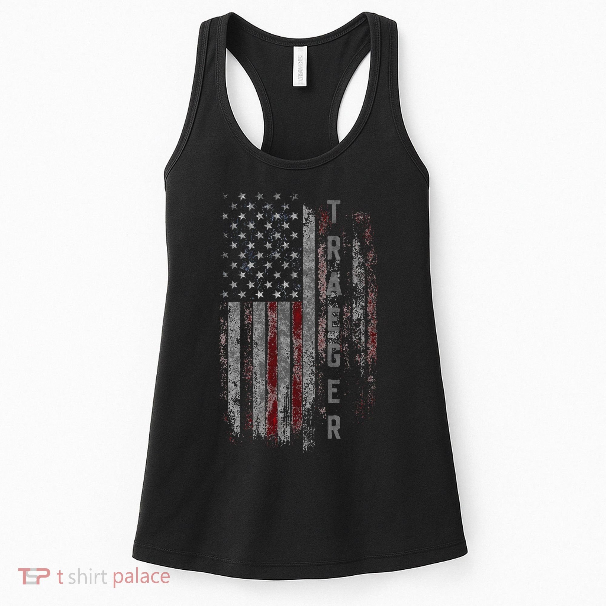 Traeger Family American Flag Women's Tank Top
