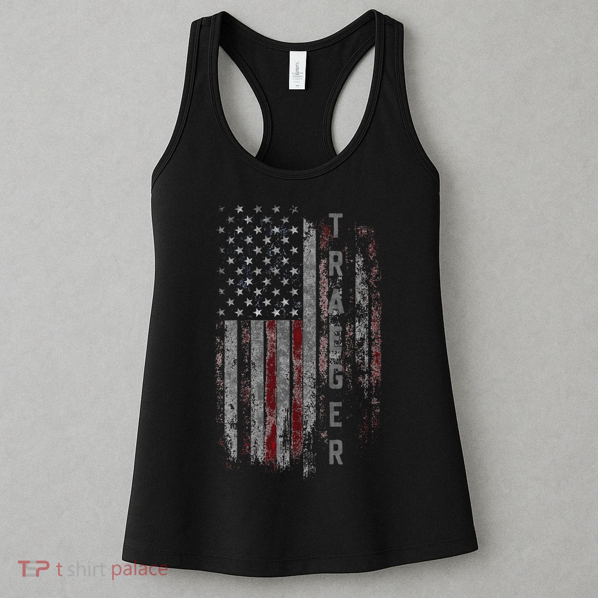 Traeger Family American Flag Women's Tank Top
