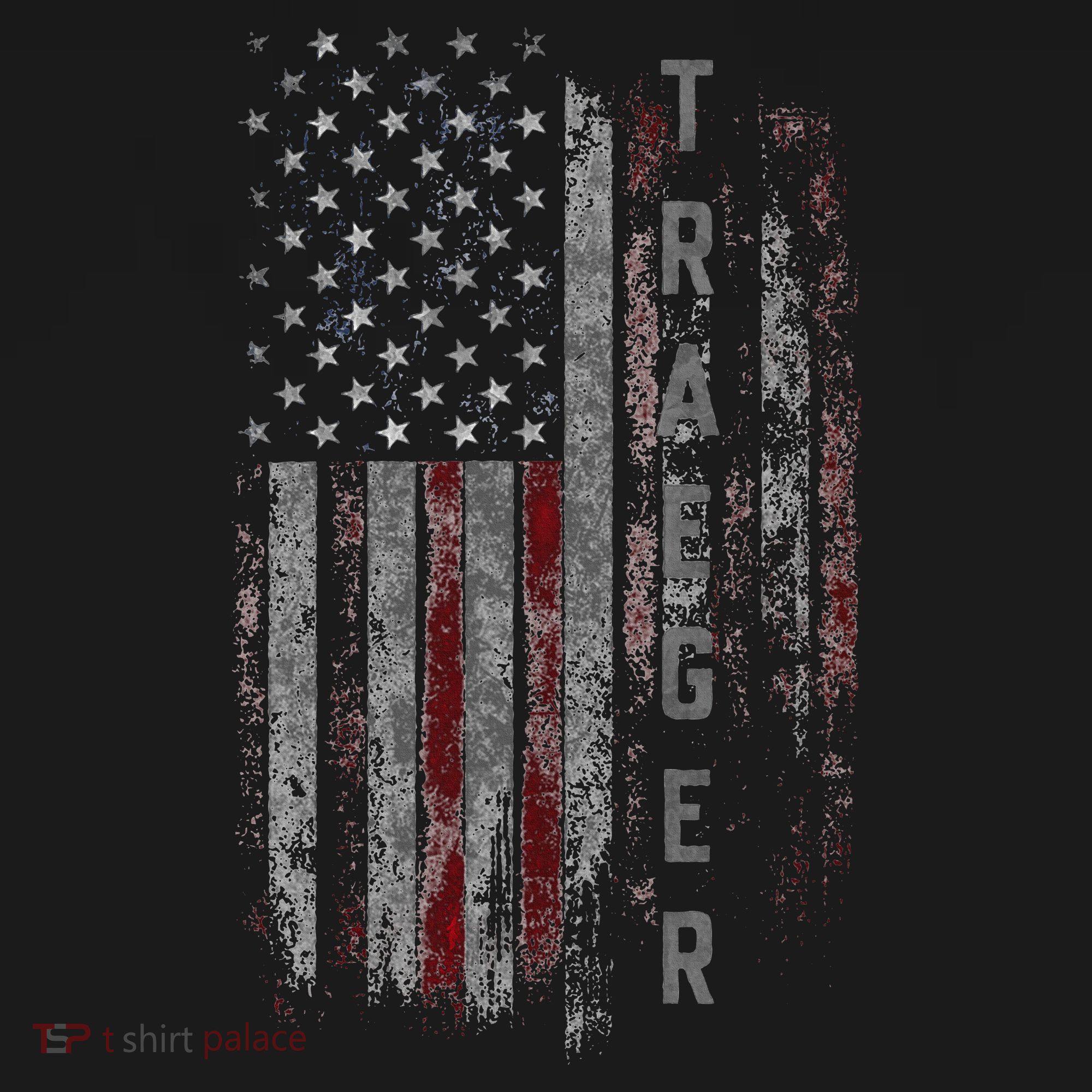 Traeger Family American Flag Women's Tank Top