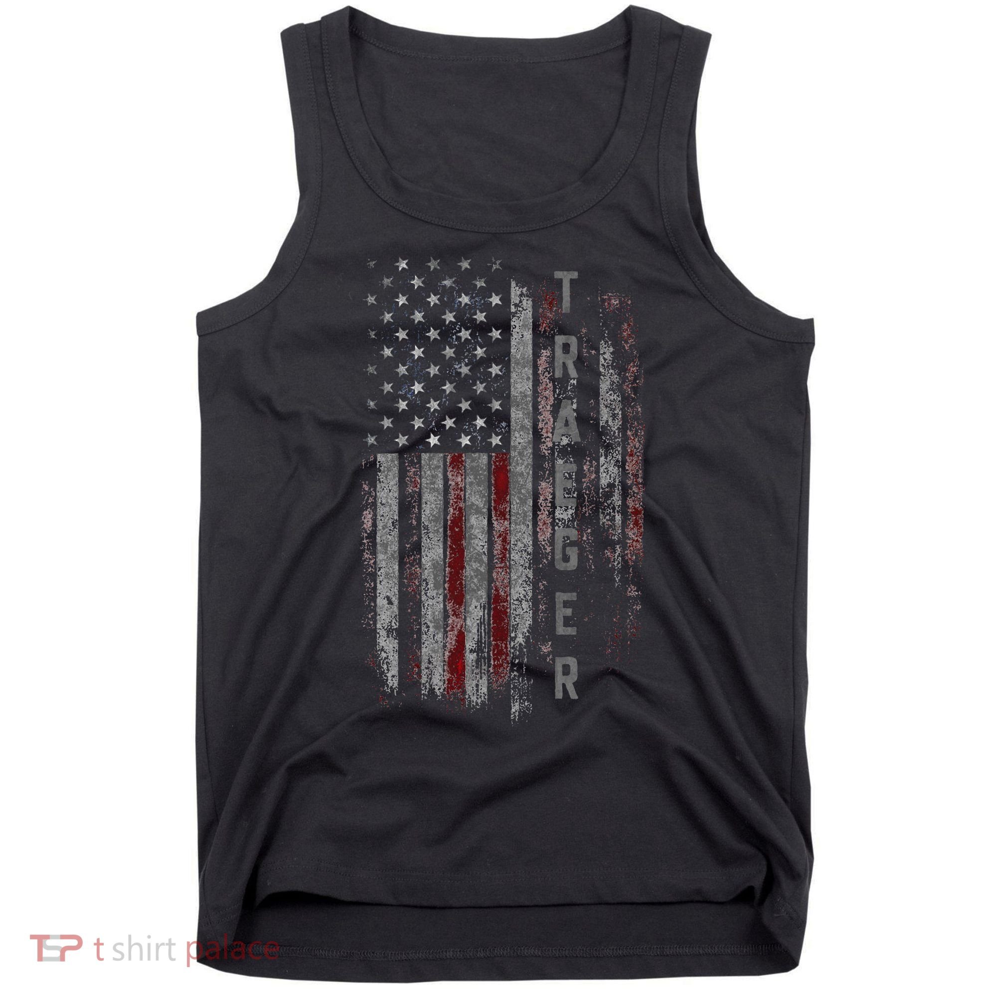 Traeger Family American Flag Tank Top
