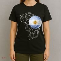 Team Fan Argentine Flag Patriotic Argentina Soccer T-Shirt thumb 4