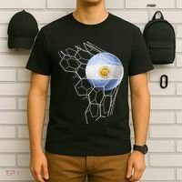 Team Fan Argentine Flag Patriotic Argentina Soccer T-Shirt thumb 6
