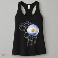 Team Fan Argentine Flag Patriotic Argentina Soccer Women's Tank Top thumb 3