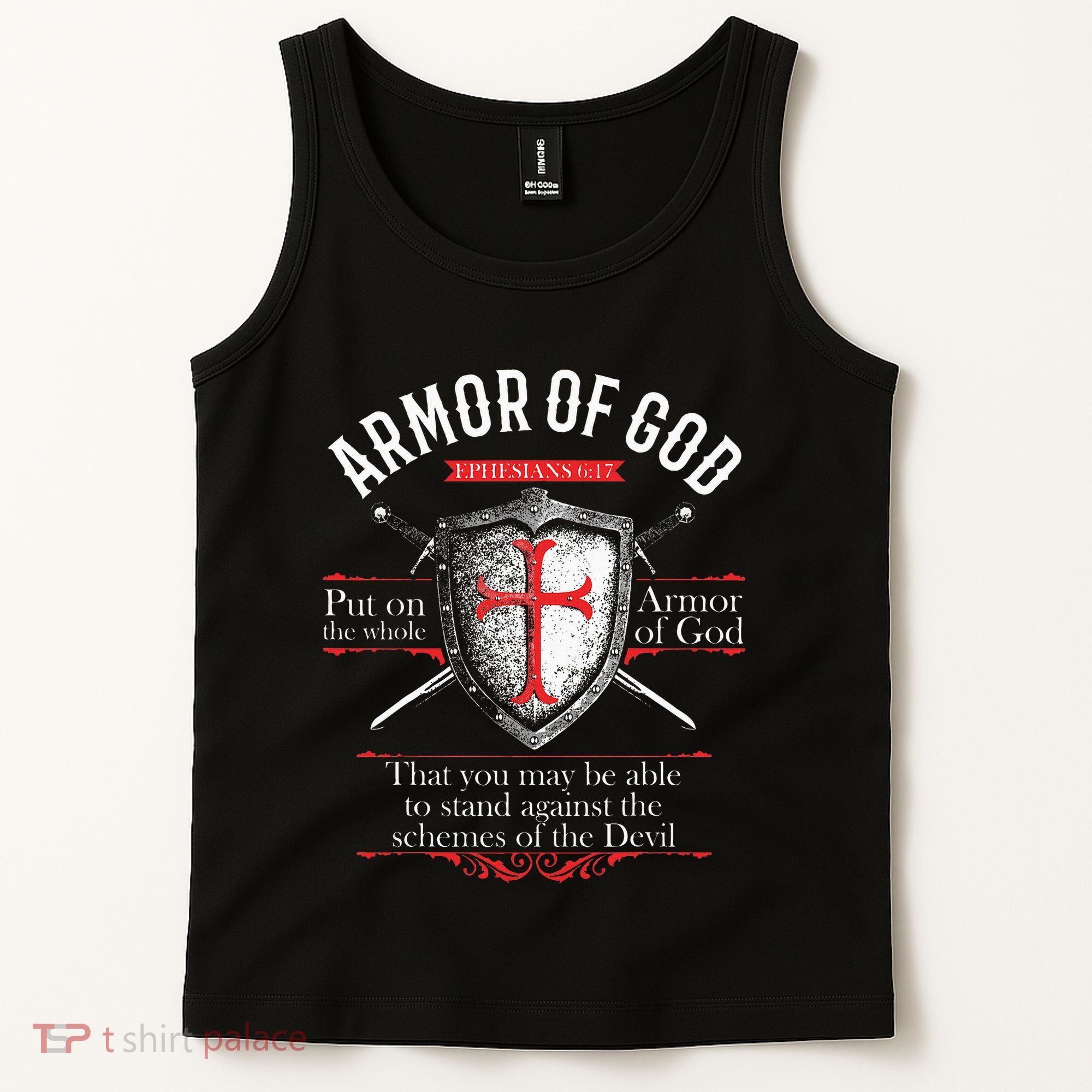 The Full Armor Of God Ephesians 617 Tank Top