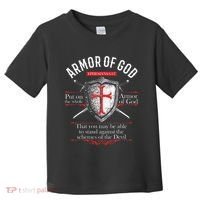 The Full Armor Of God Ephesians 617 Toddler T-Shirt thumb 0