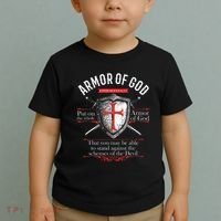 The Full Armor Of God Ephesians 617 Toddler T-Shirt thumb 2
