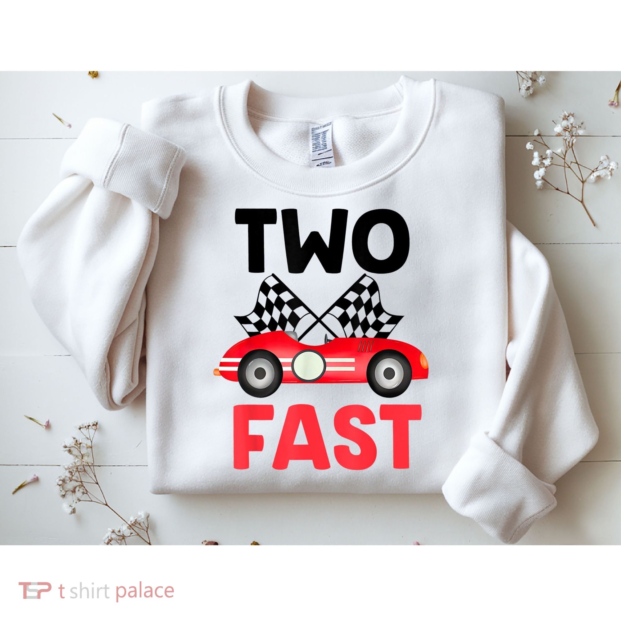 Two Fast Birthday Shirt 2 Fast 2 Curious Decorations 2nd Sweatshirt