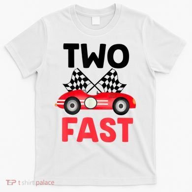 Two Fast Birthday Shirt 2 Fast 2 Curious Decorations 2nd T-Shirt