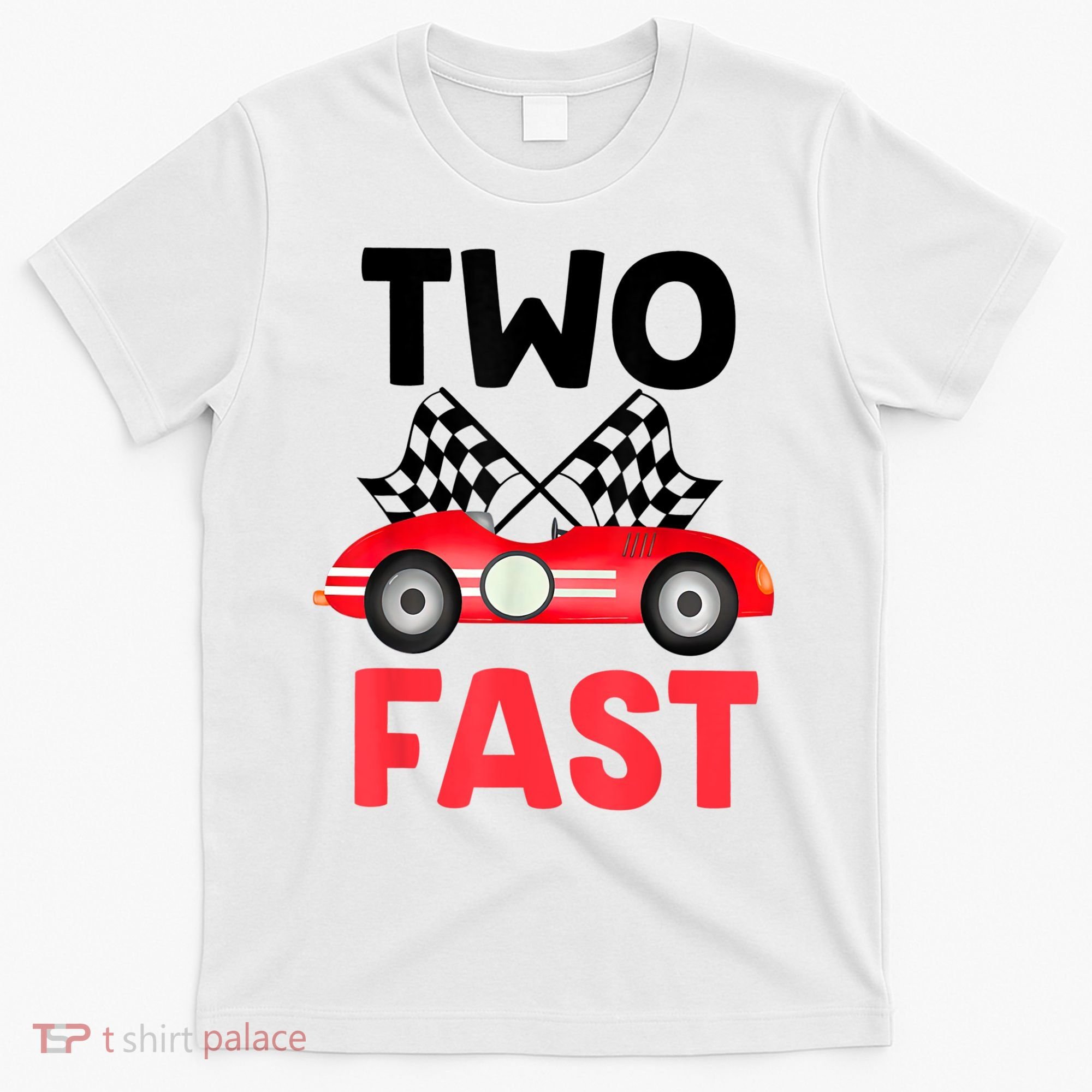 Two Fast Birthday Shirt 2 Fast 2 Curious Decorations 2nd T-Shirt