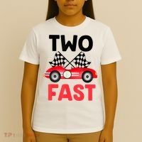 Two Fast Birthday Shirt 2 Fast 2 Curious Decorations 2nd T-Shirt thumb 4