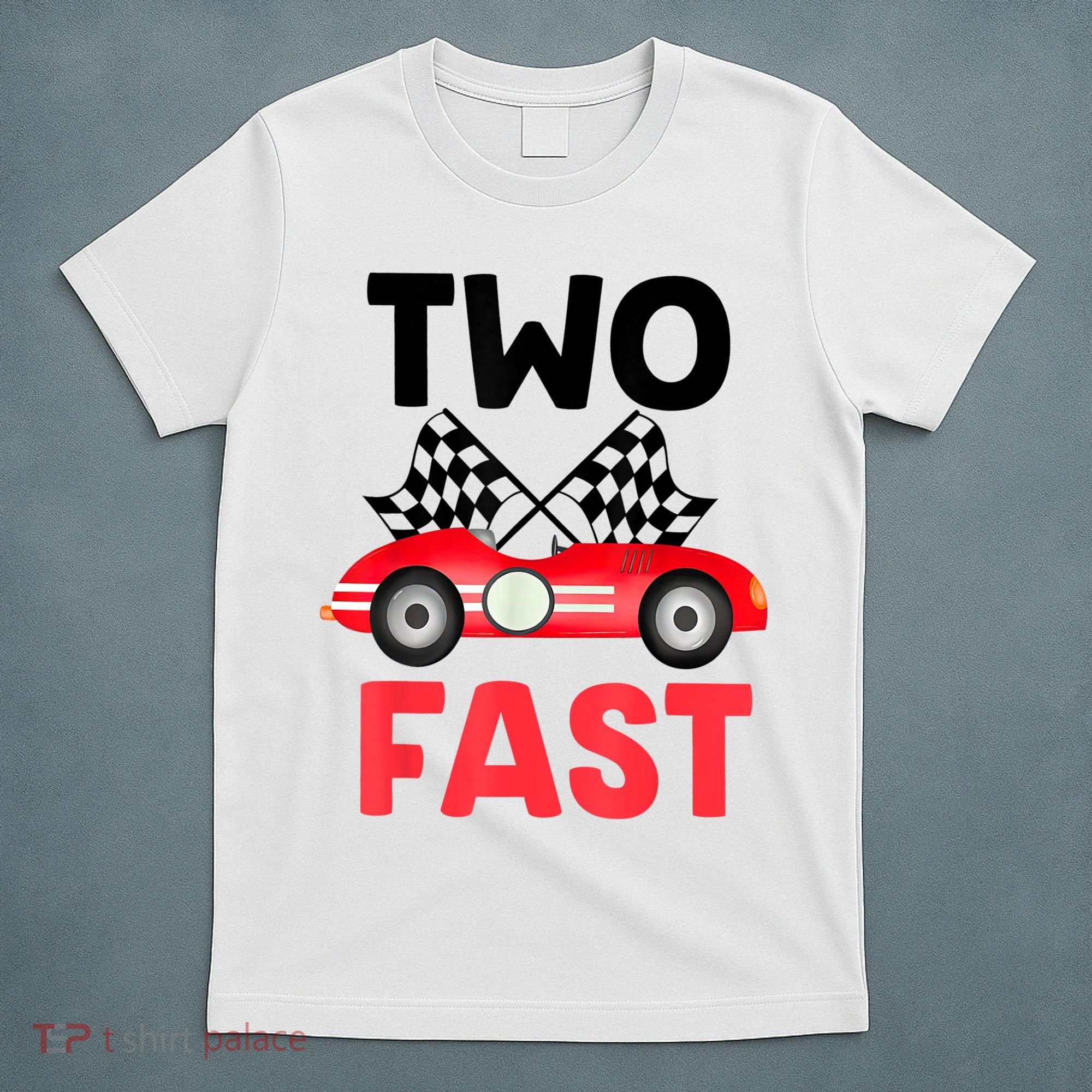 Two Fast Birthday Shirt 2 Fast 2 Curious Decorations 2nd T-Shirt