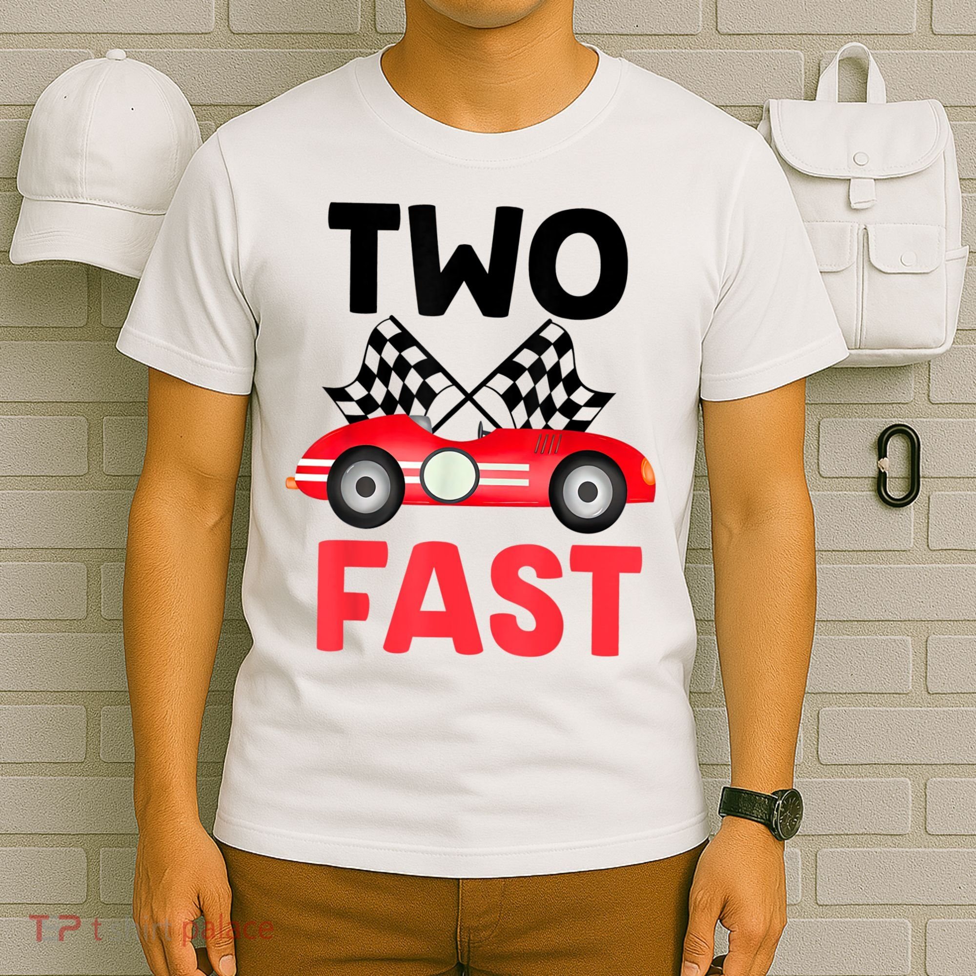 Two Fast Birthday Shirt 2 Fast 2 Curious Decorations 2nd T-Shirt