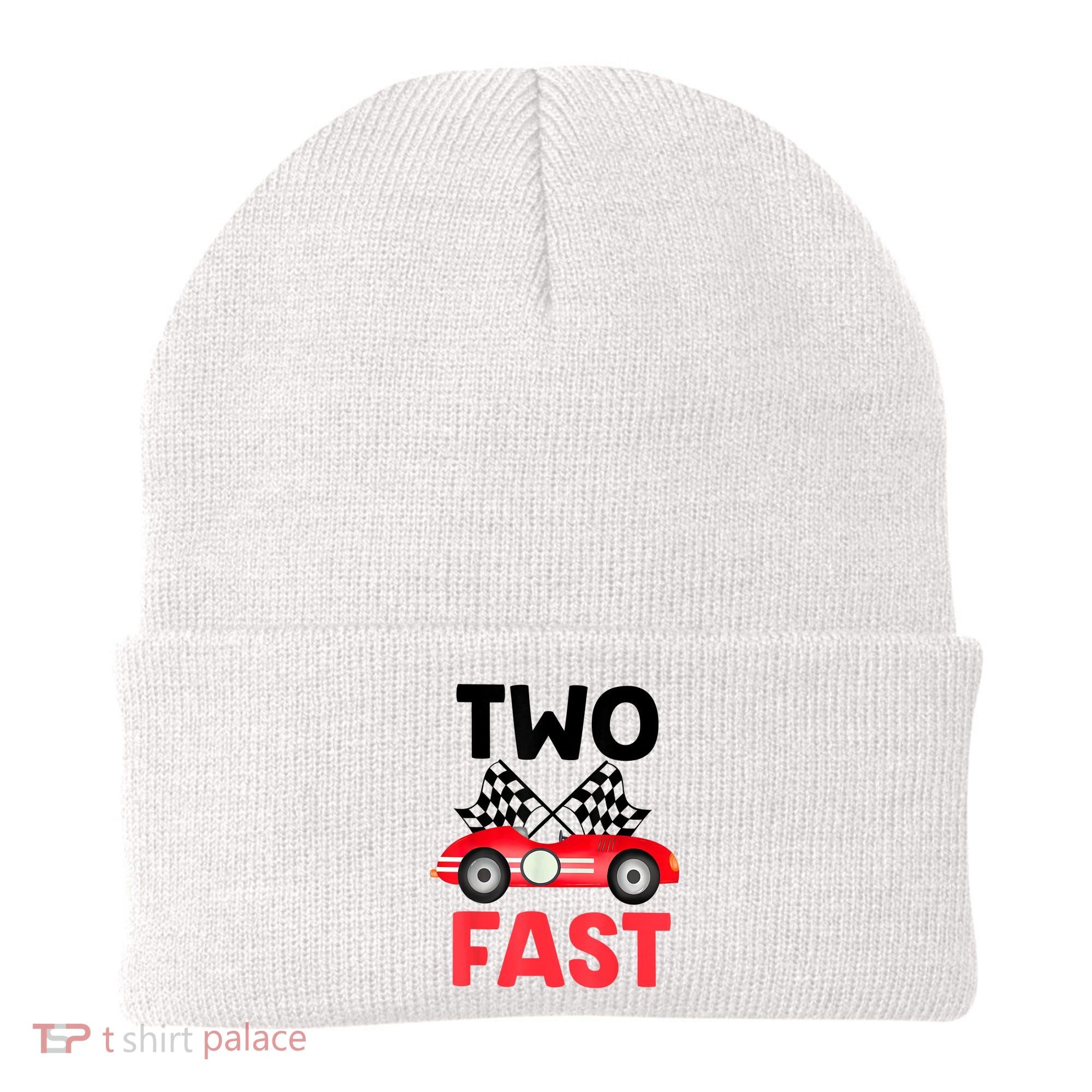 Two Fast Birthday Shirt 2 Fast 2 Curious Decorations 2nd Beanie