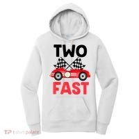 Two Fast Birthday Shirt 2 Fast 2 Curious Decorations 2nd Women's Hoodie thumb 0