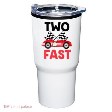 Two Fast Birthday Shirt 2 Fast 2 Curious Decorations 2nd Tumbler