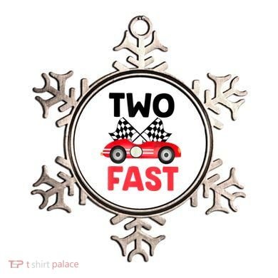 Two Fast Birthday Shirt 2 Fast 2 Curious Decorations 2nd Ornament