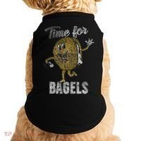 Time For Bagels Breakfast Food Doggie Tank thumb 0