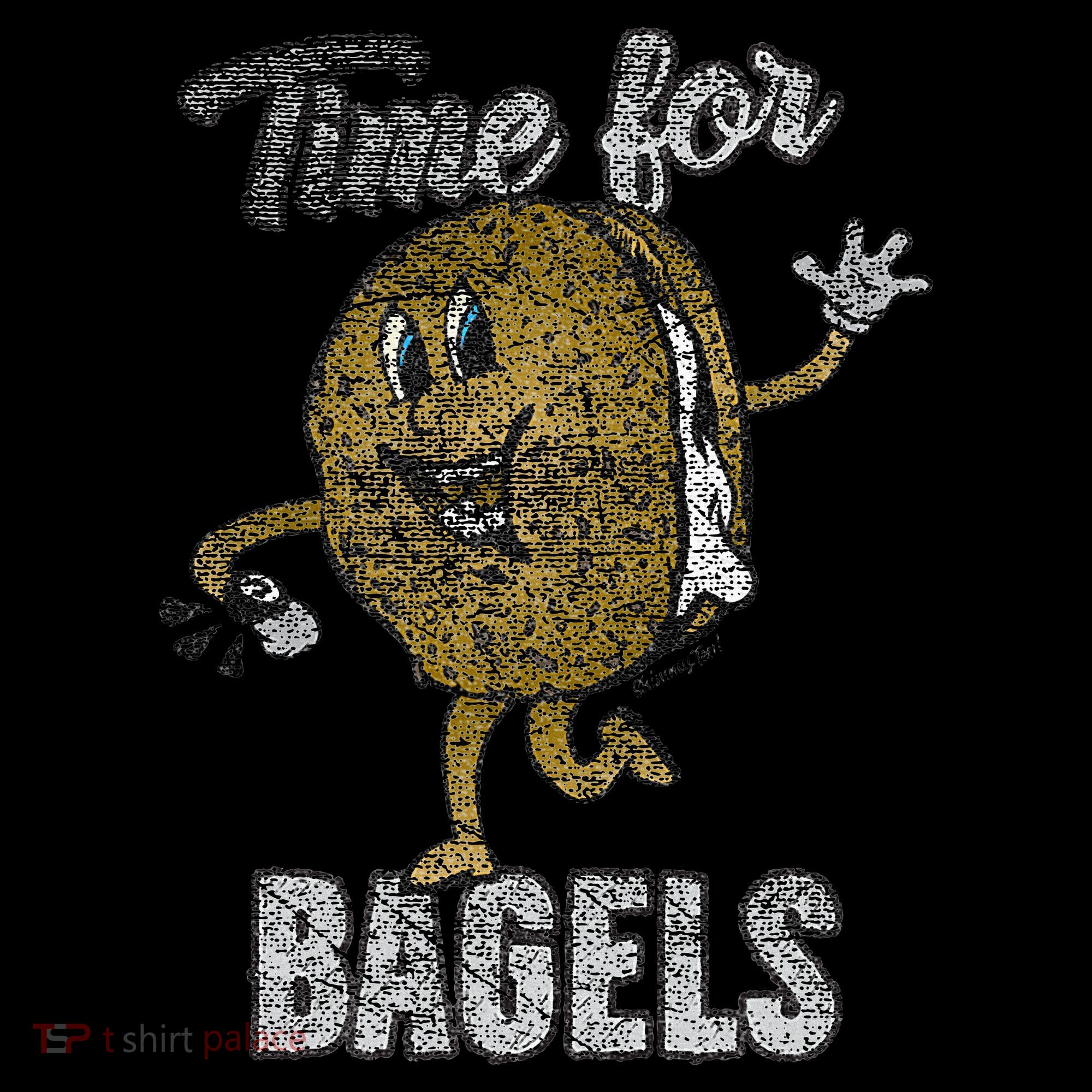 Time For Bagels Breakfast Food Apron