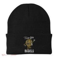 Time For Bagels Breakfast Food Beanie thumb 0