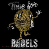 Time For Bagels Breakfast Food Coaster thumb 2