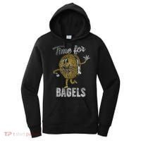 Time For Bagels Breakfast Food Women's Hoodie thumb 0