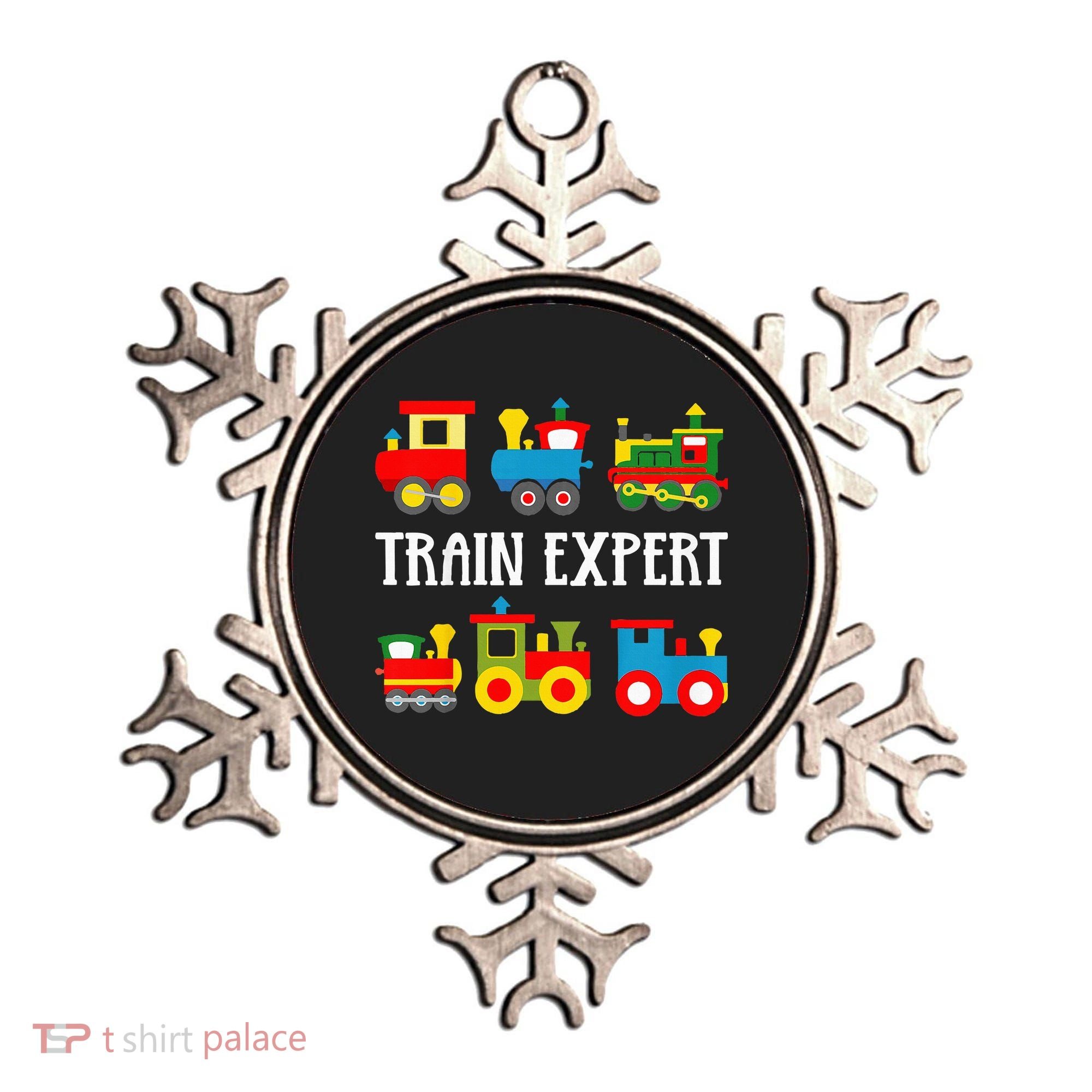 Trains Funny Boy Train Expert Ornament