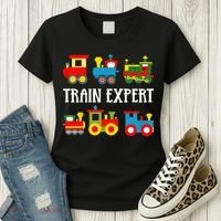 Trains Funny Boy Train Expert Women's T-Shirt thumb 3