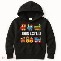 Trains Funny Boy Train Expert Kids Hoodie thumb 0