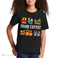 Trains Funny Boy Train Expert Kids T-Shirt thumb 2