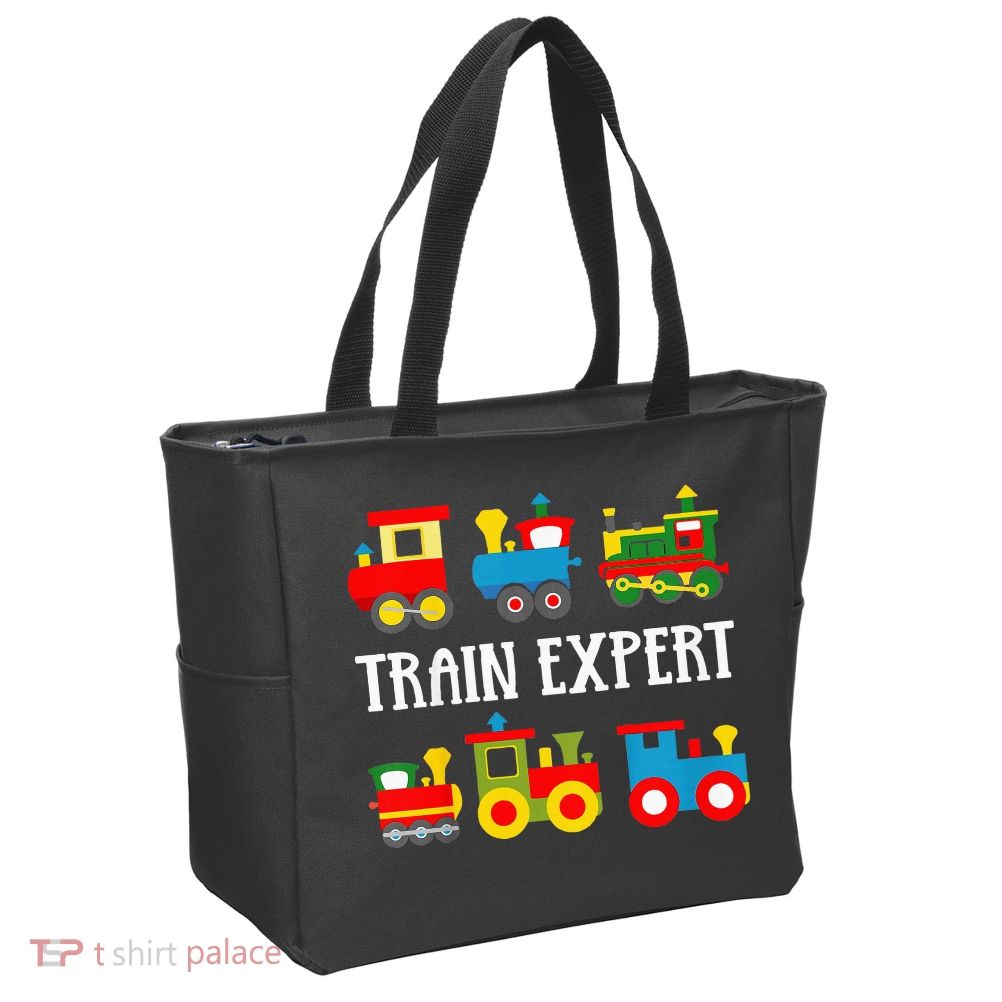 Trains Funny Boy Train Expert Tote Bag