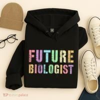 Tiny Future Biologist In Training Life Sciences Bio Hoodie thumb 4