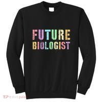 Tiny Future Biologist In Training Life Sciences Bio Sweatshirt thumb 0
