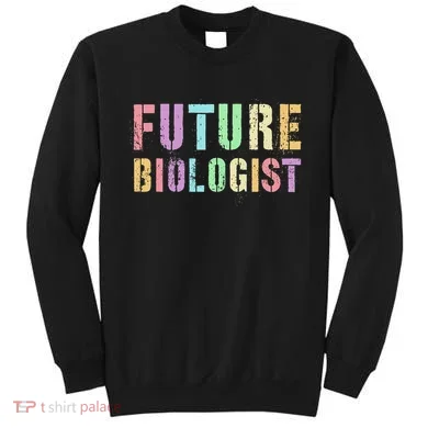 Tiny Future Biologist In Training Life Sciences Bio Sweatshirt