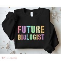 Tiny Future Biologist In Training Life Sciences Bio Sweatshirt thumb 2